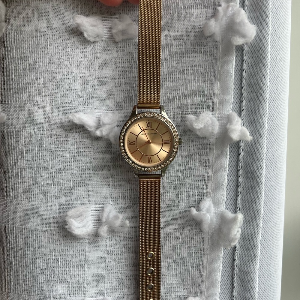 Adrienne Vittadini Rose Gold Watch
